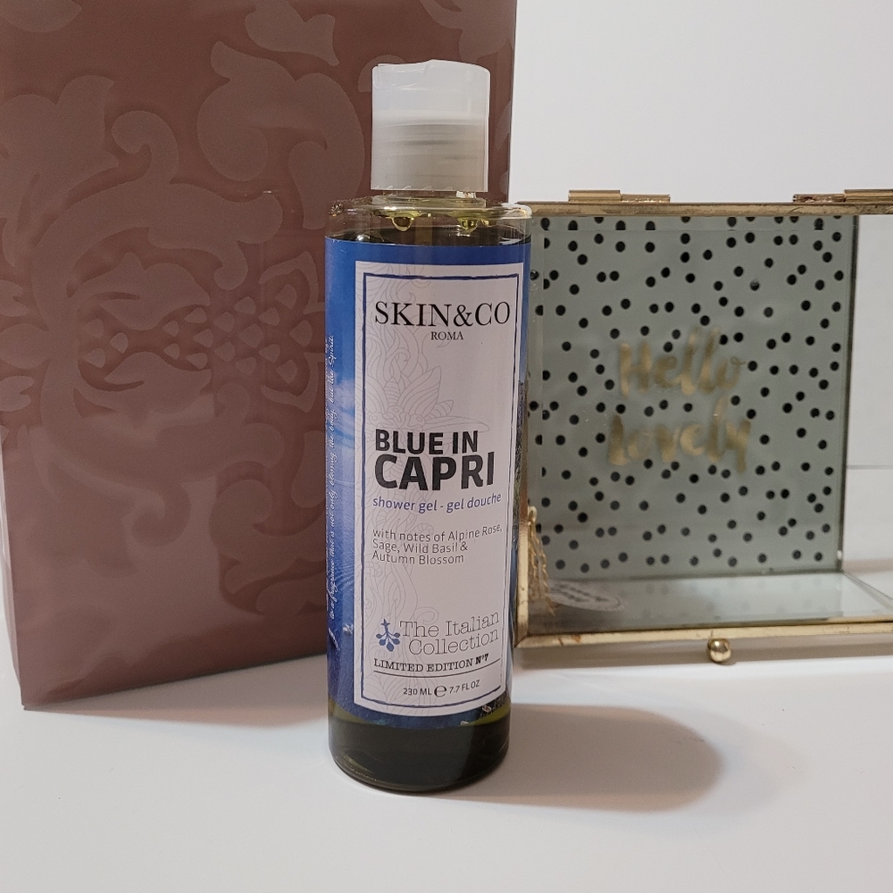 SKIN&CO Roma Blue in Capri Shower Gel